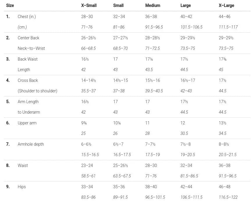 DelightfulCouture Size Chart #3